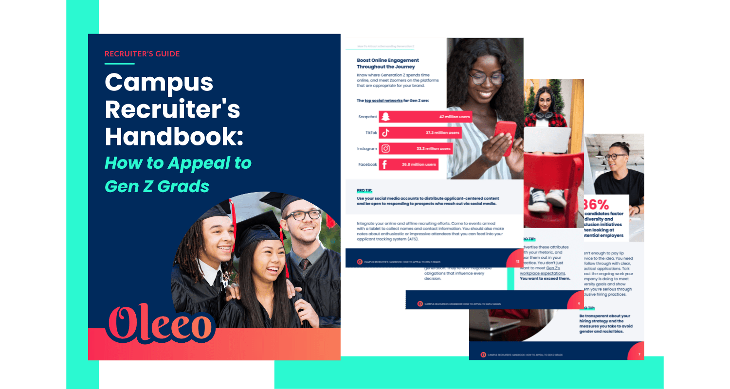 Campus Recruiter's Handbook E-guide preview